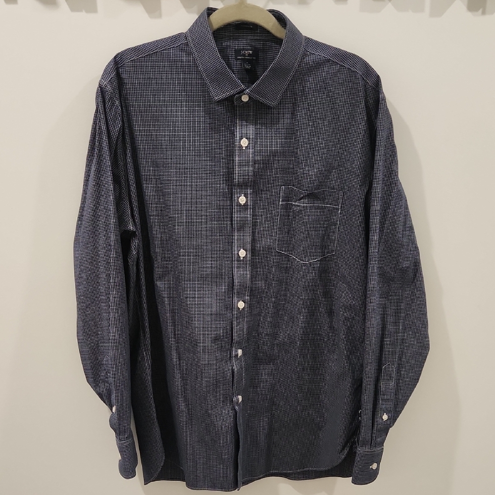 JCREW Thompson WrinKle Free Button Down XL